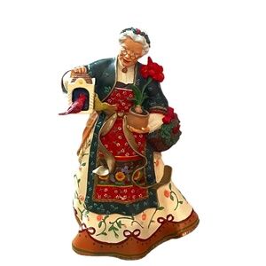 Danbury Mint By Lana Liu Nature’s Mrs. Santa Clause Figurine‎